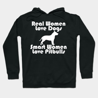 Smart Women love Pitbulls Hoodie